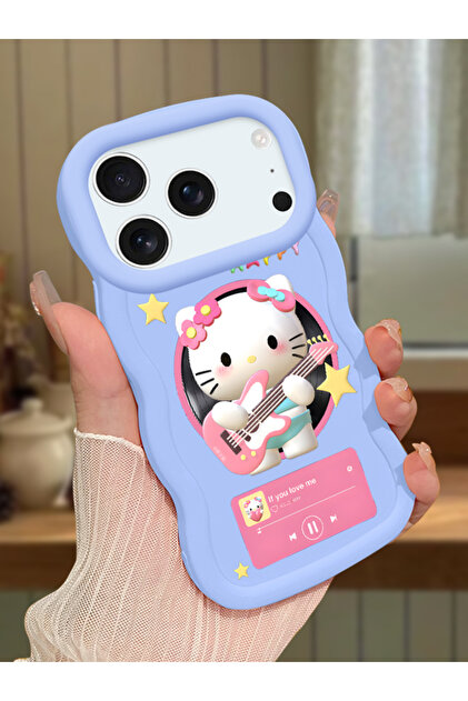 Hontinga iPhone 17 Pro Max Uyumlu Darbeye Dayanıklı Basit Mavi