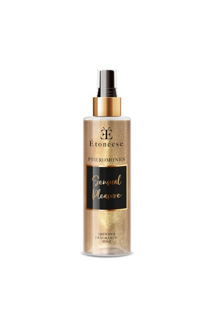 Sensual Pleasure Spray de corp cu feromoni și sclipici pentru Femei 100ml