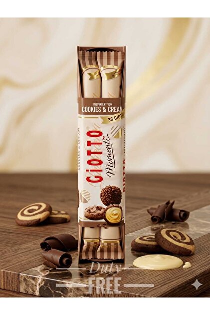 hijazigroup Ferrero Giotto Momenti Kurabiye ve Kremalı 154 Gr