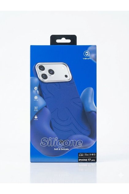 Premium Silicone Case for iPhone 17 Pro Max - 360° Protection, Soft Touch, Vibrant Colors