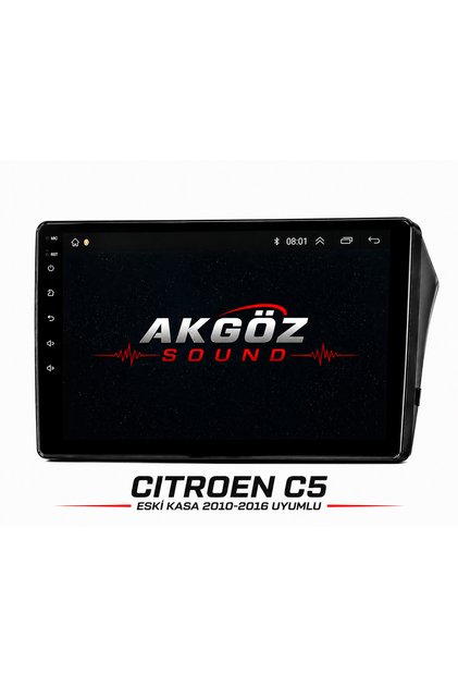 Citroen C5 Old Case 2010-2016 Multimedia Frame 9 Inch