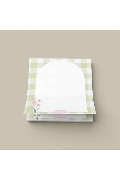 Green Pötikare | Glue Cube Notepad (10X10Cm), 50 Sheets