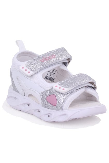 Roy 332P21Y189 White Orthopedic Daily Girls' Sports Sandals