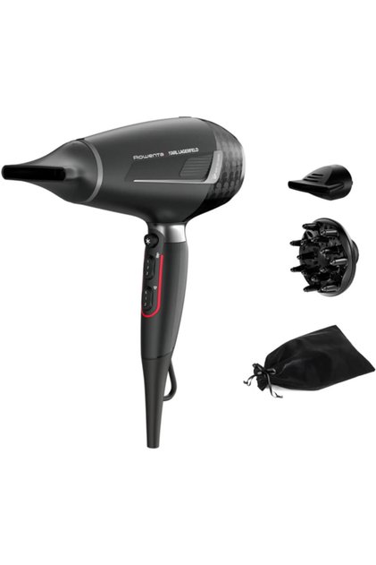 Καρλ Λάγκερφελντ Σεσουάρ Μαλλιών Pro Stylist, 2200W, Μαύρο Γκρι