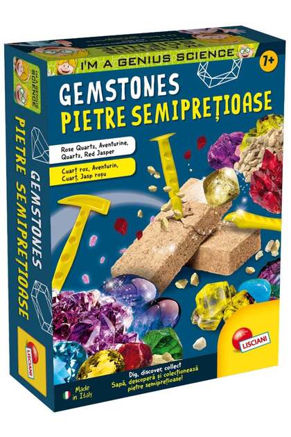 Set de stiinta, Lisciani, Mineralogie