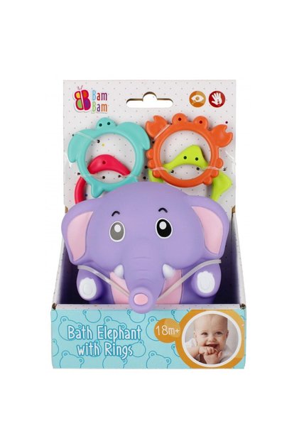 Jucarie bebelusi, BamBam, Elefantelul cu inele