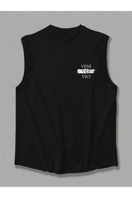 Men's Sleeveless Undershirt Ultra Comfortable Fit Casual Sports Basic Summer T-Shirt