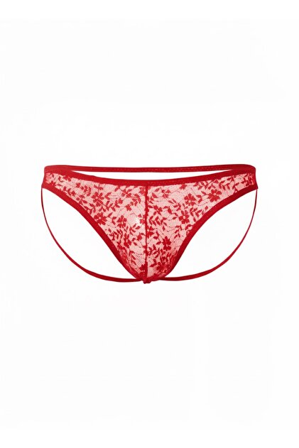 Berren Th Collection Tegan Sexy Lace Open Back Sexy Red Men's Briefs Tg274627 - XS- Trendyol Berren Th Collection Tegan Sexy Lace Open Back Sexy Red Men's Briefs Tg274627 - XS- Trendyol