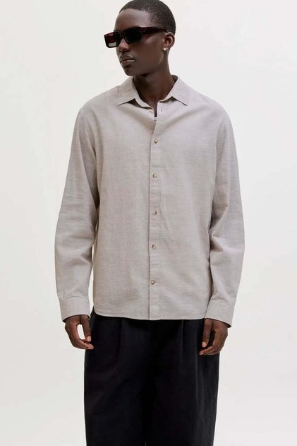 String Erkek JJESUMMER LINEN BLEND SHIRT L/S SN Model Kodu: 12289174String