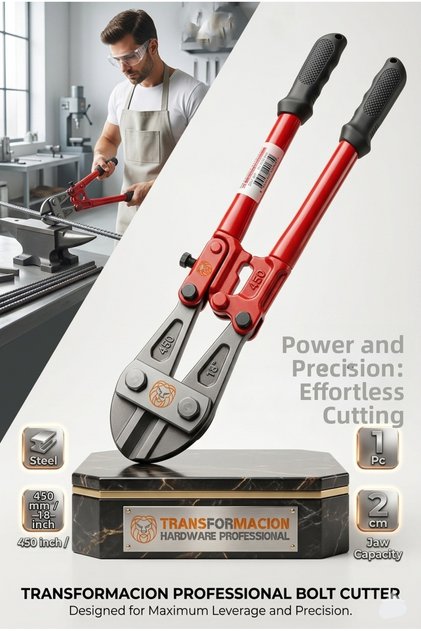 Pro-Cut 450mm (18 ") Επαγγελματικό ψαλίδι κοπής από χάλυβα, αλυσίδες και ράβδους οικοδομής 723156
