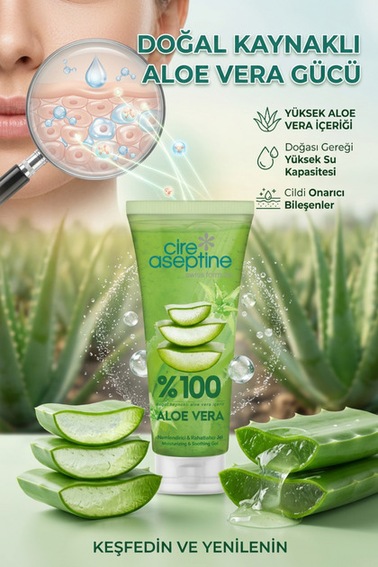 Cire Aseptine Aloe Vera Nemlendirici Ve Rahatlatc 200ml - Fiyat,  Yorumlar