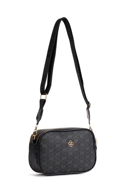 Women's Shoulder and Crossbody Bag with 2 Compartments, Daily Stylish Patterned Handbag