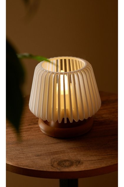 Dekoratif- Şık Led Mumluk Tealight Dahil