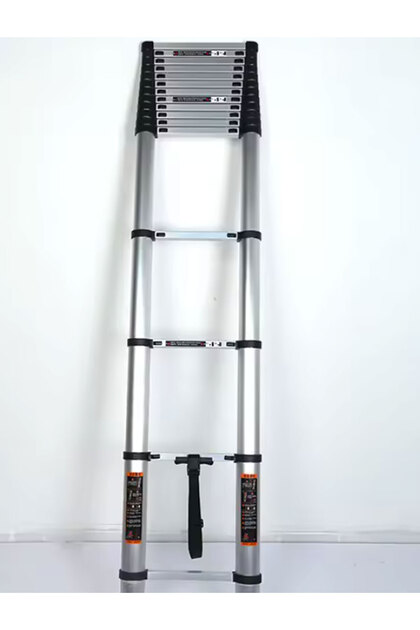 Telescopic ladder made of aluminum, 290 cm high