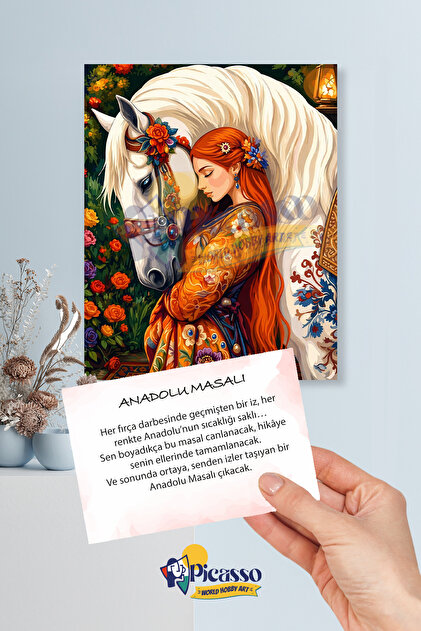 Picasso World Hobby Art Anadolu Masalı Sayılarla Boyama Numaralı