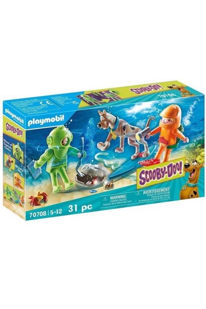 Figurină Playmobil(r) SCOOBY-DOO Aventură cu Scafandru Fantomă (70708)