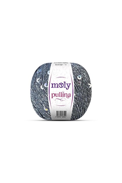 Pullina Simli Pullu Örgü İpi 50 gr 145 metre 1 Adet