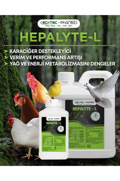 Hepalyte-L 1 Litre - Karaciğer Destekleyici - Verim -