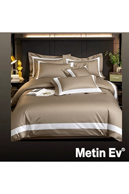 100% Cotton Satin 6 Piece Double Premium Duvet Cover Set