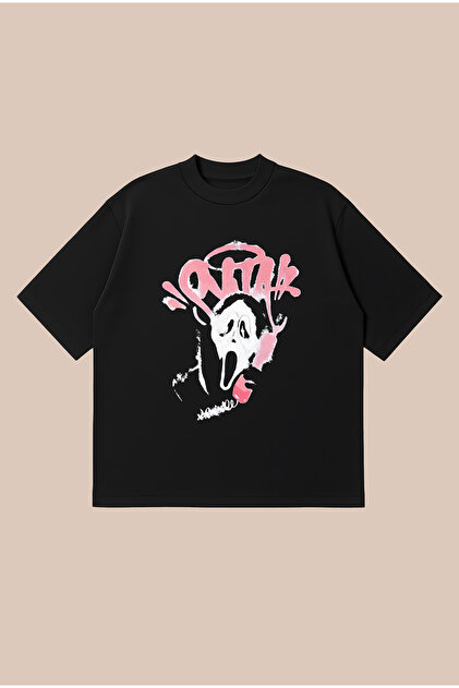 Adrift Ko Buta Çığlık - Scream Unisex Tişört T-shirt Bet1345