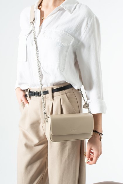 Tn-105 Women's Handbag Shoulder Bag Crossbody Bag Sand