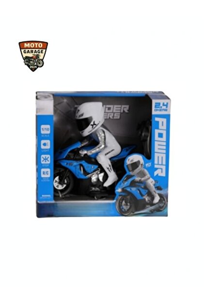 MotoGarage TH-Speed X Uzaktan Kumandalı RC Motosiklet Model - Mavi
