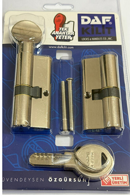 ゆひまる Yuma Bilyalı Tuzaklı Kapı Kilidi Silindiri Göbeği 68mm 3+2