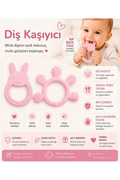 Baby Teether – Easy to Hold, Safe to Use