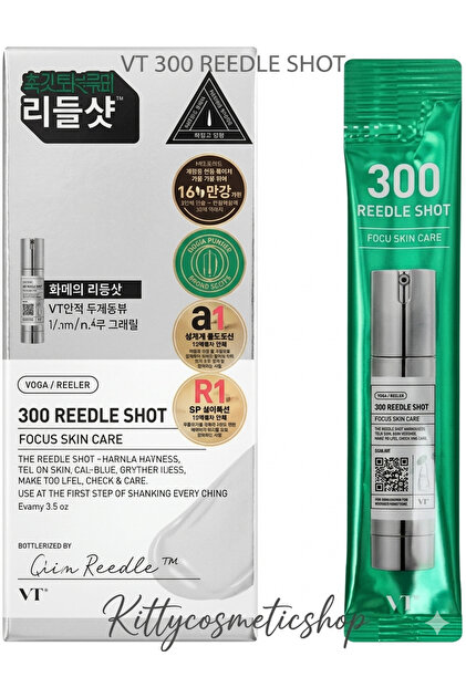 VT Cosmetics Reedle Shot 300 (10 adet X 2ML)Mikroiğne Güçlendirici