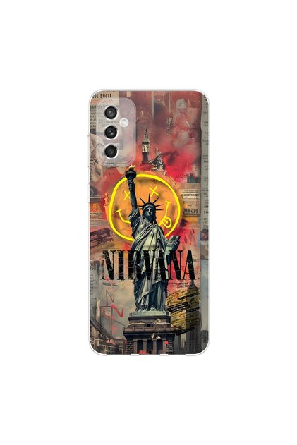 Samsung Galaxy M52 Compatible Aesthetic 3 Design Transparent Case