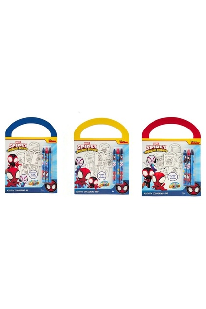 Mini carte de activitati, Spidey and His Amazing Friends, Pentru copii, Multicolor