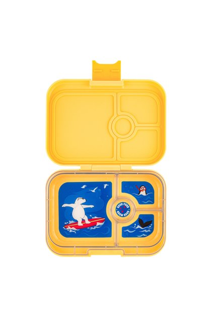 Bento box Panino 4C Yoyo Yellow (mid size 5x15x21 cm)