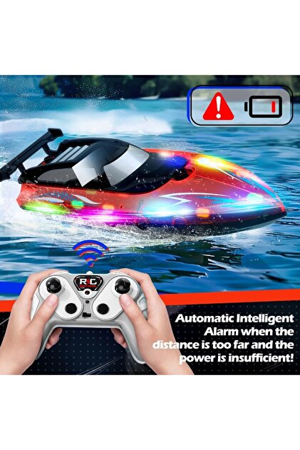 ROKET Sport Boat Uzaktan Kumandalı Tekne - Kırmızı - Fiyatı, Yorumları