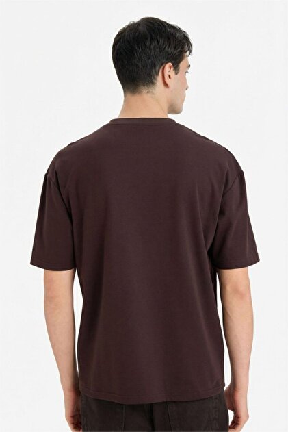 Defacto Erkek T-shirt X3926AZ/BN192 BROWN - Fiyatı, Yorumları