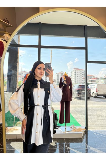 Kot Detaylı Gömlek