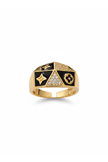 Colorful Enamel Adjustable Ring