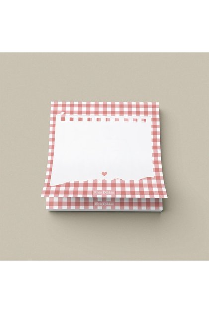 Red Pötikare | Glue Cube Notepad (10X10Cm), 50 Sheets