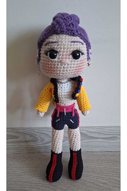 MİNOHOUSE Amigurumi K-Pop Demon Hunters Mira Rumi Zoey 3lü