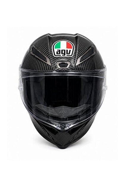 GÜMRÜK BEY AGV Pista GP Glossy Carbon Kapalı Motosiklet Kaskı