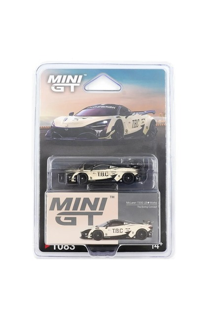ミニカー MINIGT McLarenLBWK&theboring pullbackcar mini gt 1:64 McLaren 720S LB-Works The Boring Concept Diecast