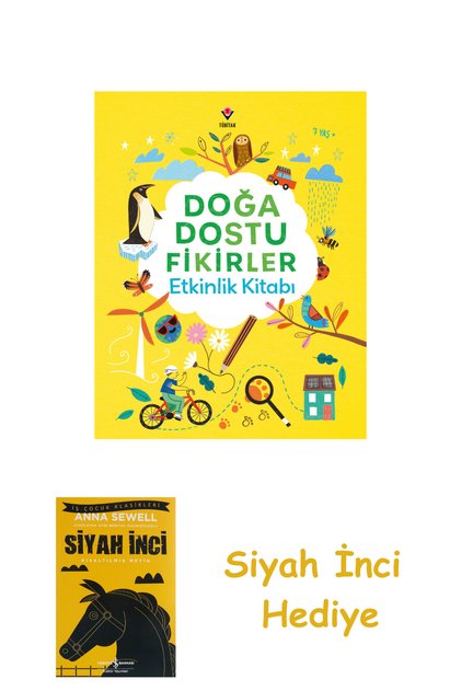 Nature Friendly Ideas Activity Book + Siyah İnci