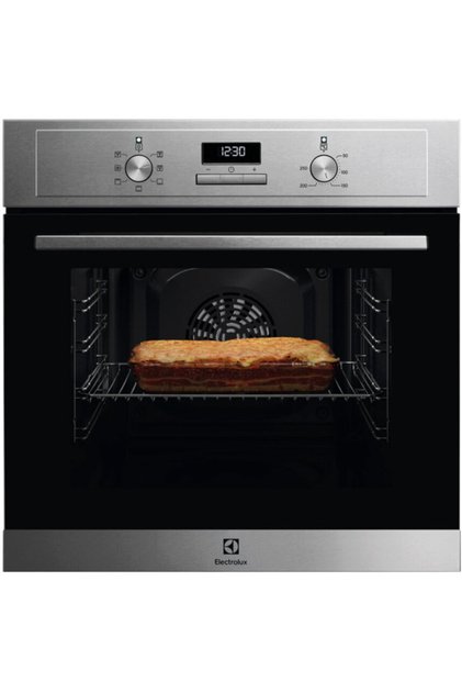 Cuptor incorporabil EOH3H40BX, Electric, 65 l, Grill, Temporizator cu afișaj electronic, Clasa