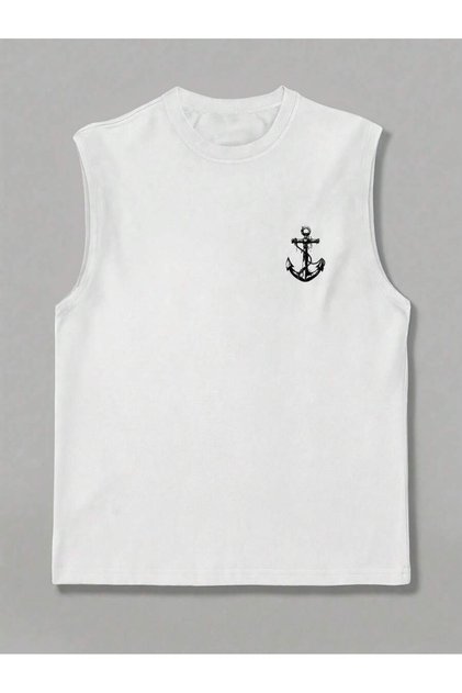 Men's Sleeveless Undershirt Ultra Comfortable Fit Casual Sports Basic Summer T-Shirt