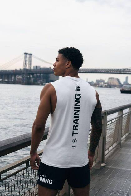 Men's Sleeveless Undershirt Ultra Comfortable Fit Casual Sports Basic Summer T-Shirt