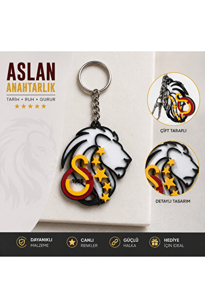 3DBU GALATASARAY ANAHTARLIK - Kabartmalı 1 Adet - Fiyatı, Yorumları