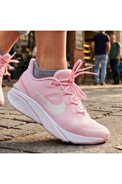 Spor Ayakkabı STAR RUNNER 4 (GS) Genç Ayakkabı Kadın Ayakkabı Pembe Ayakkabı