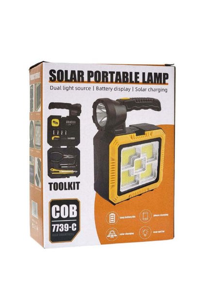LED Solar Portable Lamp