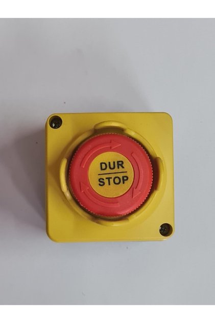 Kutulu Mantar Stop (acil Stop Butonu) 10 Adet