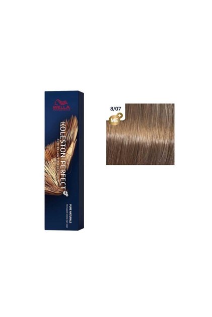 Koleston Perfect Me+ 8/07 Pure Naturals Kalıcı Saç Boyası 60 Ml