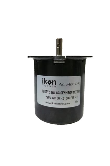 AC SENKRON MOTOR 68 KTYZ 28 Watt 30 RPM 220 Volt